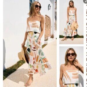 Antonio Melani X Mg Style Lamar Paint Streak Suit